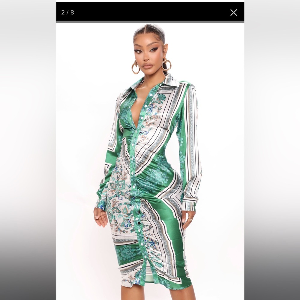 Fashion Nova Stain dress